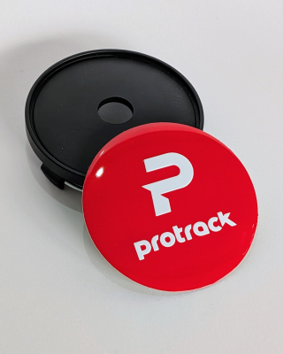 PROTRACK center cap carbon look flat